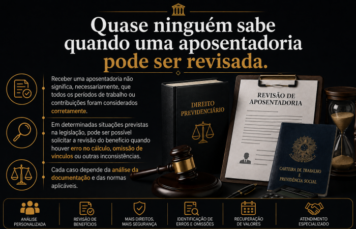 Revisão de Aposentadoria - 1